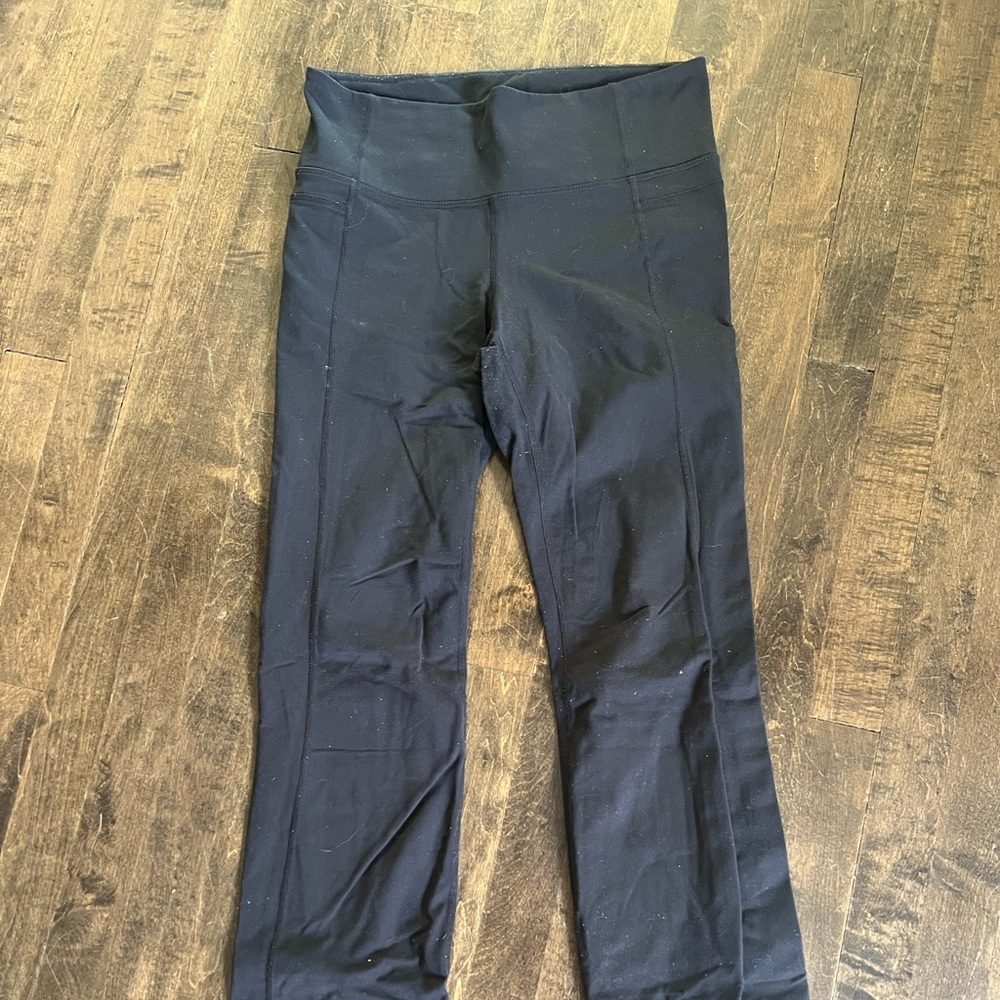 Athleta Black Flare Leg Pant